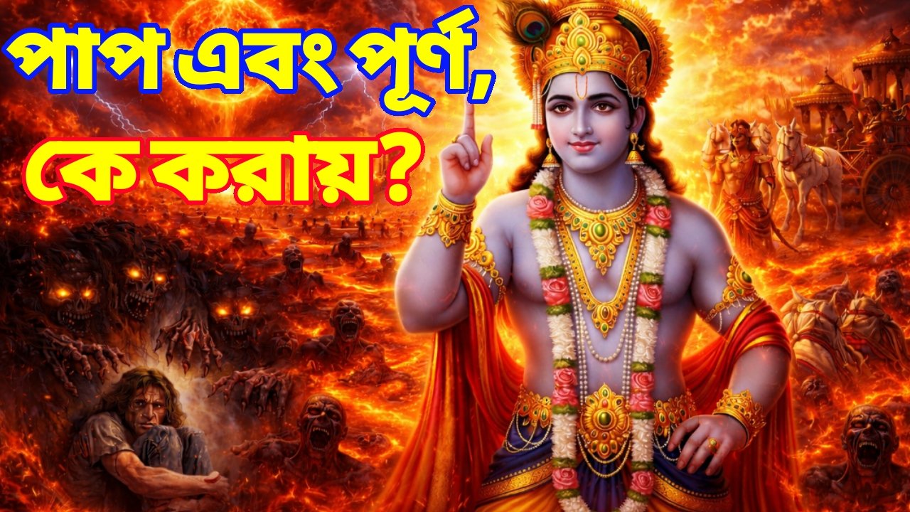 আমাদের পাপ পুণ্য কি সবই শ্রীকৃষ্ণ করান