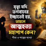 মৃত্যু যদি ভগবানের ইচ্ছাতেই হয় তাহলে আত্মহত্যা মহাপাপ কেন – ভগবান শ্রীকৃষ্ণ ও ভগবদ গীতার আধ্যাত্মিক ব্যাখ্যা
