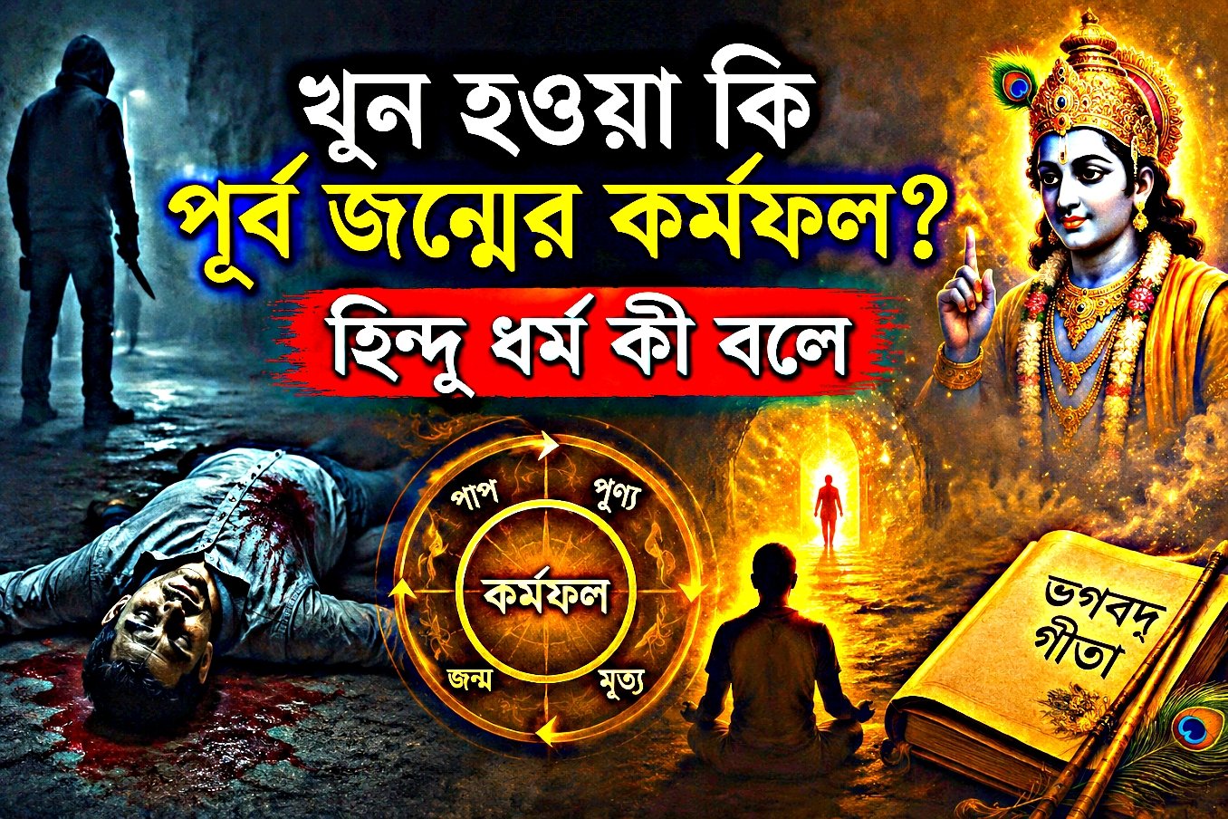 খুন হওয়া কি পূর্ব জন্মের কর্মফল - হিন্দু ধর্মের ব্যাখ্যা
