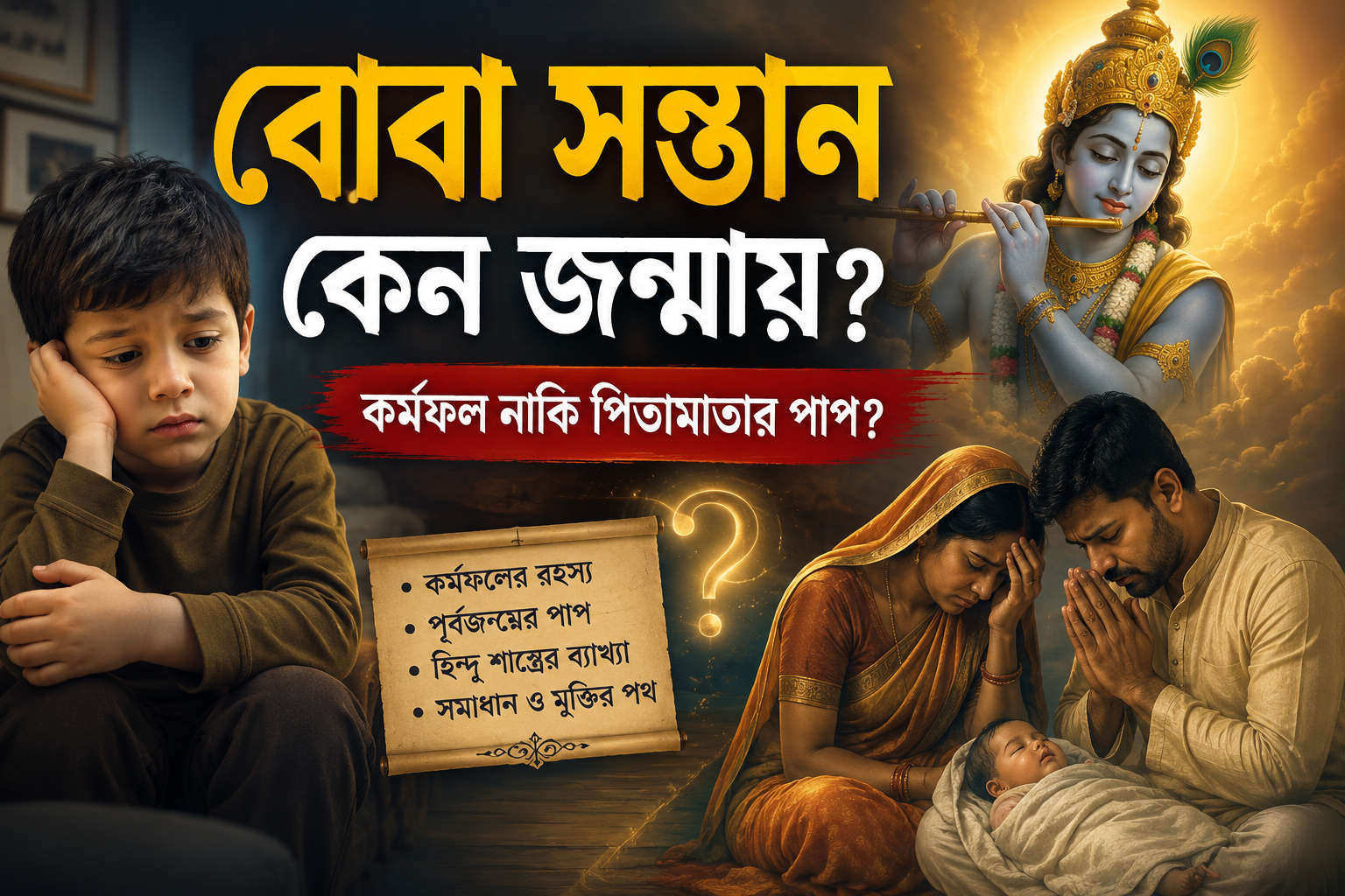 বোবা সন্তান কেন জন্মায়