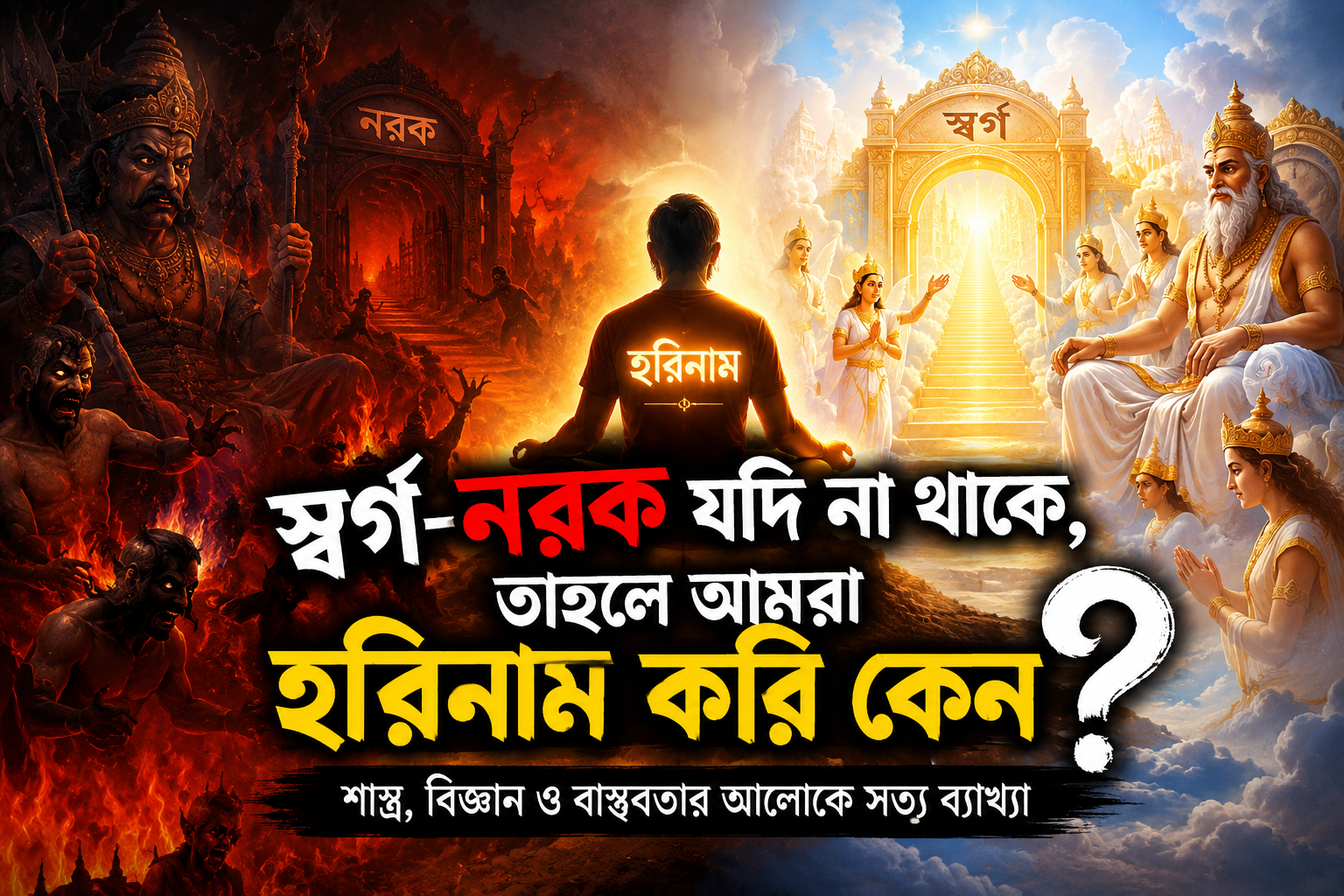 স্বর্গ-নরক ও হরিনামের আধ্যাত্মিক সত্য নিয়ে চিত্র