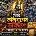 ঘোর কলিযুগের ভবিষ্যৎ নিয়ে বিজ্ঞান ও শাস্ত্রের বিশ্লেষণ, শ্রীকৃষ্ণ, ভাগবত পুরাণ এবং আধুনিক বিজ্ঞানের প্রতীকী চিত্র